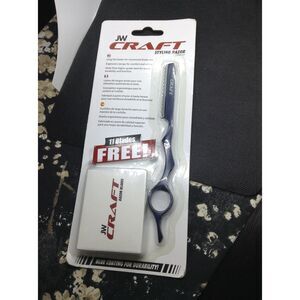 Joewell JW Craft - Blue Hair Styling Metal Razor